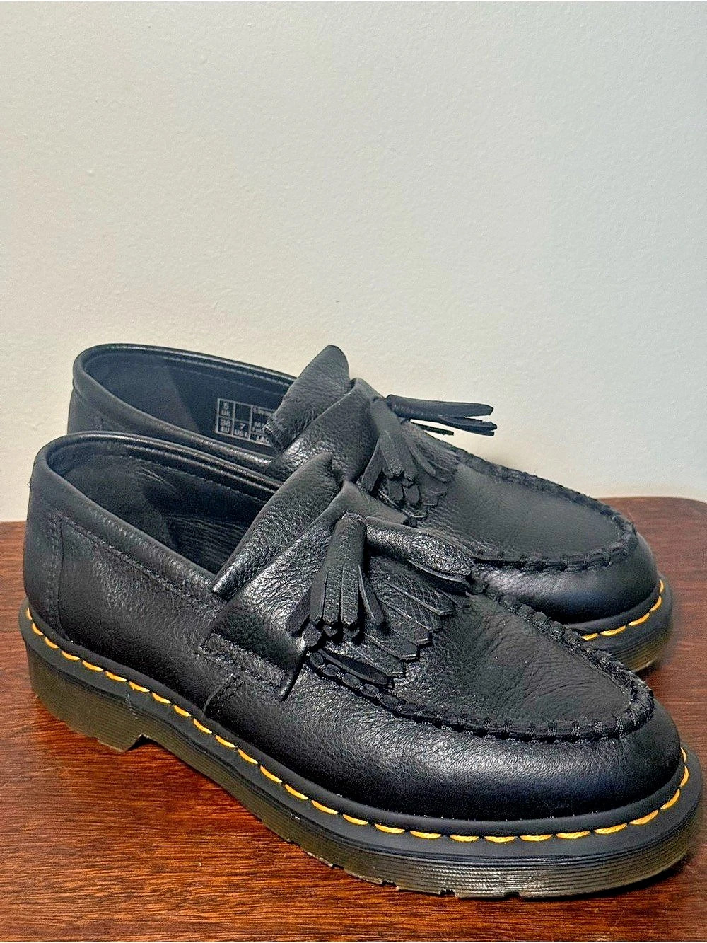 Dr. Martens Adrian W Pina Ltt Leather Tassel Loafers